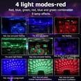 thumbnail image 4 of Wekvgz USB LED Rotating Star Night Light Lamp, Car Interior Roof Projector Light Decor, 4 Colors, 9 Lighting Effects, 4 of 8