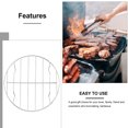 thumbnail image 4 of OULII 2Ensemble Support de Barbecue en Acier Inoxydable pour Activités Extérieures avec Design Simple, 4 of 8