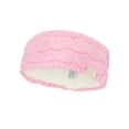 thumbnail image 2 of C.C Children's Kids' Winter Warm Cable Knit Fuzzy Lined Ear Warmer Headband, 2 of 3