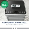 thumbnail image 6 of Spaco 10000 BTU Air Cooler with Fan and Dehumidifier Mode-Black, Small Air Conditioner Portable with Built-in Dehumidifier, 6 of 11