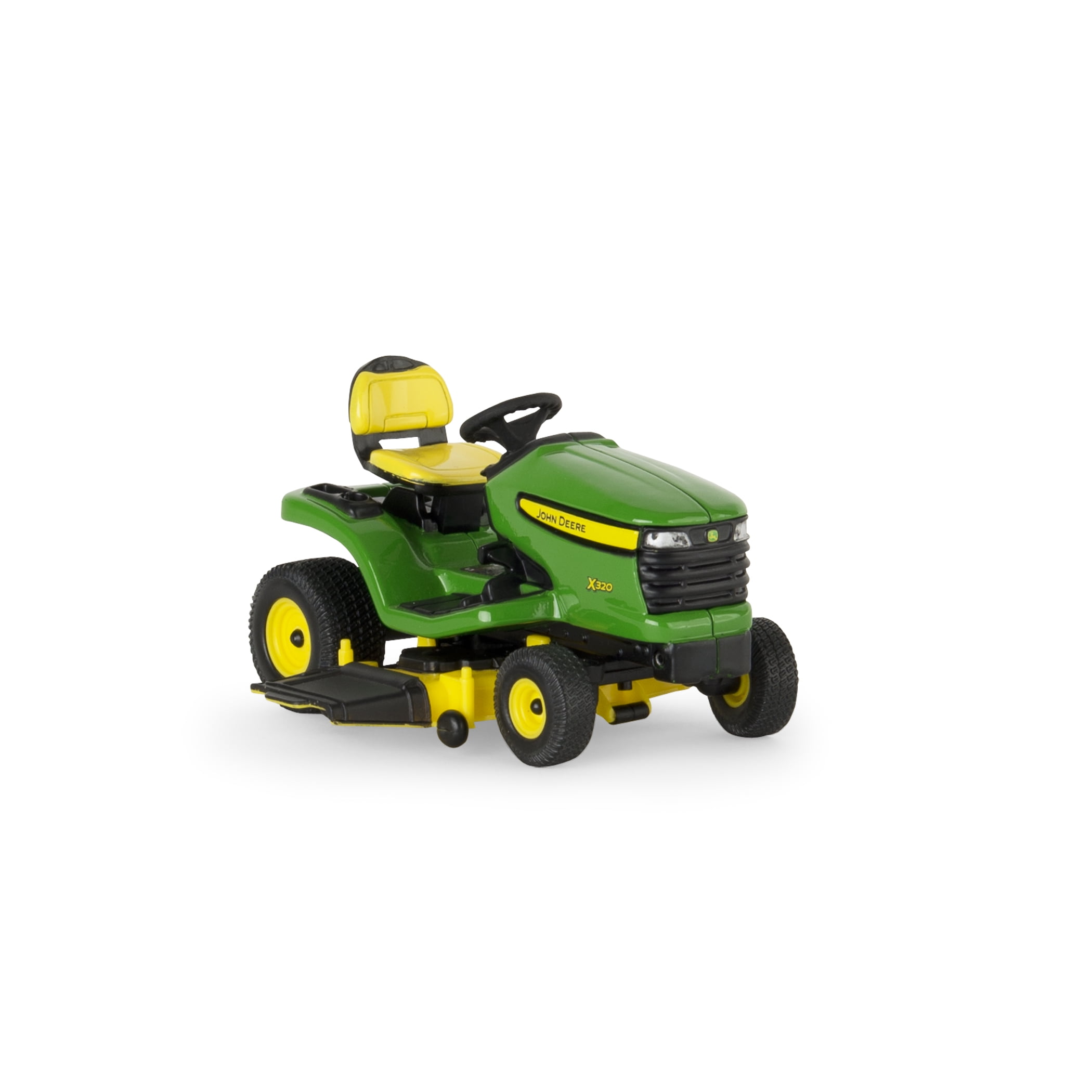 John Deere Lawn Tractor 1/32 Scale green yellow 