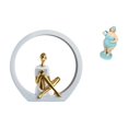 thumbnail image 1 of Estatua de niña,Estatuas de mujeres y niñas,figuritas decorativas elegantes,Figura de dama en traje de baño,Figura de dama en traje de baño para decoración de mesa,Escultura de mujer de, 1 of 7