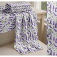 thumbnail image 6 of Soimoi Cotton Cambric Fabric Leaves & Lavender Shirting Fabric Prints by Yard 56 Inch Wide, 6 of 7