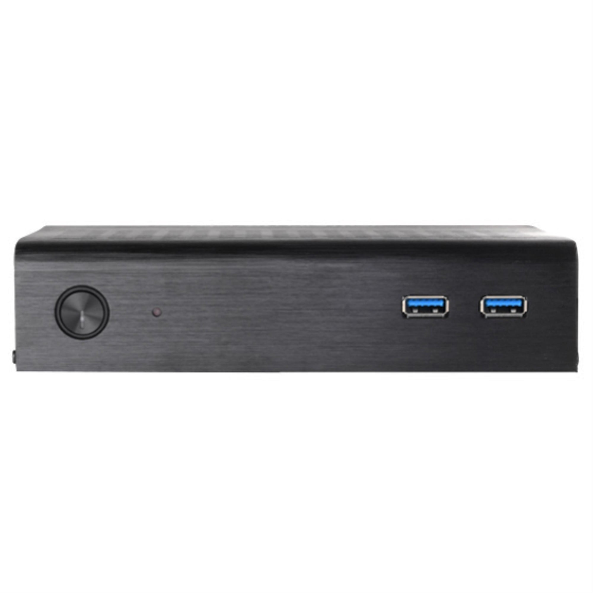 Silverstone Case PT13B-3.0 Thin Mini-ITX 2.5x1 USB3.0x2 Aluminum/Steel Black