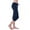 Navy, variant on GaThRRgYP Women's Casual Pants & Capris,Autumn Women Workout Out Leggings Stretch Waist Button Pocket Yoga Gym Cropped Trousers
