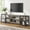 Gray, variant on Tribesigns 78 Inch TV Stand for TVs up to 85 Inch, Media Entertainment Center Console Table, Industrial 3-Tier TV Console Table with Storage Shelves for Living Room, Entertainment Room