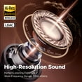 thumbnail image 6 of SoundPEATS Wireless Bluetooth 5.3 Headphones Capsule3 Pro,white,Hi-Res Audio with LDAC Hybrid Active Noise Cancellation 6 Microphones, 6 of 7