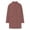 Brick Red, variant on Long Coat Fall Winter Women Woolen Jacket Thick Loose Turn-down Collar Ol Commuting Jacket Single-breasted Mid Length Korean Style Overcoat Outerwear