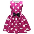 thumbnail image 3 of Tranfacy Robes d'Été pour Ados, Robes pour Filles Taille 10-12, Robe Sans Manches pour Enfants à Taille Cintrée, Robe d'Été à Pois Tendance, 3 of 7