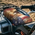 thumbnail image 3 of Uorisanigo ATV Seat Covers Eagle American Flag Four Wheeler Seat Cover Waterproof Protection Accessories for Polaris Sportsman Polaris Scrambler Honda Rancher, 3 of 7