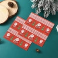 thumbnail image 6 of Btomtd Party Ambiance Paper Napkins in Christmas Colors 20 Count, Printed Disposable Napkins for Holiday Dining, Cheerful Dinner Napkins for Your Christmas Table, A, 6 of 6