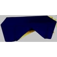 thumbnail image 2 of 4' ft Fitted Polyester Tablecloth SLIT BACK TableCover Trade show Booth 18 COLOR", (Color: Navy), 2 of 3