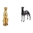 thumbnail image 1 of Escultura de resina de Goldenhound para mesa, figura decorativa para centro de mesa, adorno para oficina, hogar, sala de estar, hotel, decora, 1 of 8