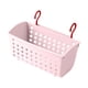 thumbnail image 2 of Cesta colgante para baño, cesta de almacenamiento para cocina, plástico resistente, para montaje en pared, ideal para lavandería, organizador del hogar, almacenamiento para baño, diseño, 2 of 9