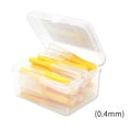 thumbnail image 3 of Soidarity 40 Uds. Cepillo interdental Push-Pull cepillos de de plástico en forma de I herramienta de higiene bucal de mano al aire libre Type6 NO6, 3 of 6
