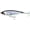 Silver, variant on Yo-Zuri 2 3/4" 3D Inshore Twitchbait Hard Bait Lure, Silver Black