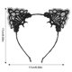 thumbnail image 1 of Diadema con orejas de gato, máscara de gato para mujer, disfraz de gato, diadema con orejas de gato y máscara de gato, diadema con orejas, máscaras de disfraces de encaje sexy, para cosplay de, 1 of 7