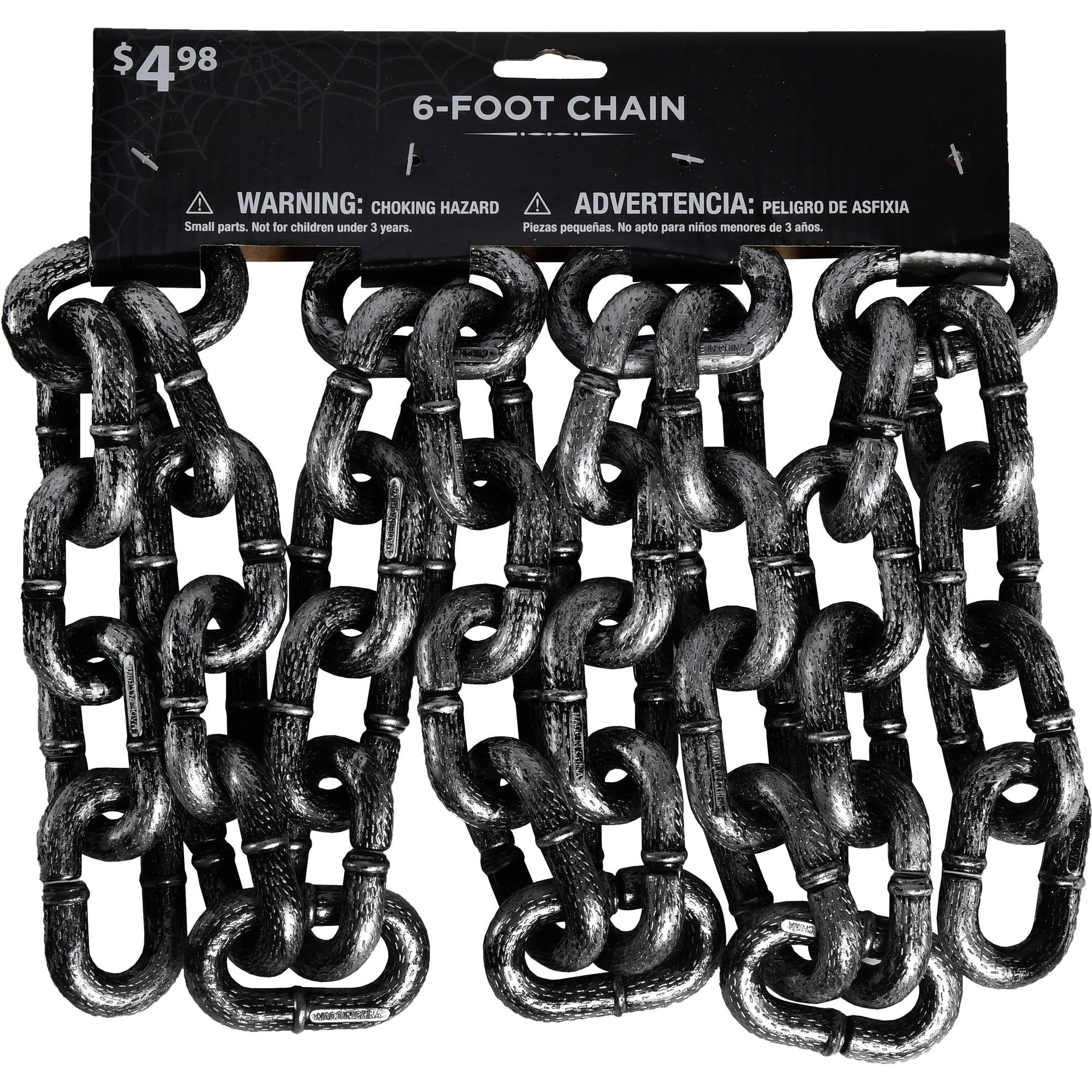 Way To Celebrate Halloween Chain Garland, 6'