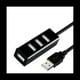 thumbnail image 3 of 5 Piezas Hub USB Multi 2.0 Hub USB Splitter Adaptador de Corriente Alta Velocidad 4 Puertos en para PC Windows Accesorios de Computadora B, 3 of 5