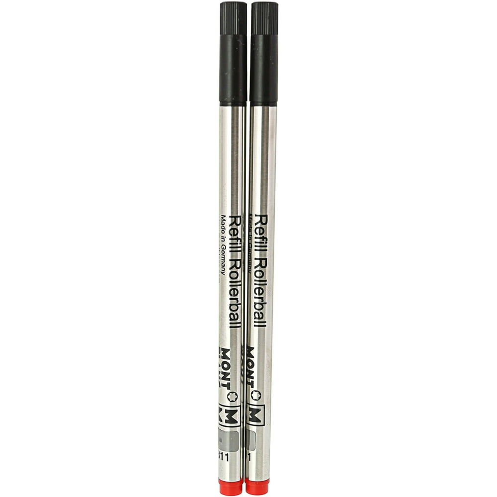 Mont Blanc Rollerball Refills Medium Pen Ink Refill 105160 Walmart