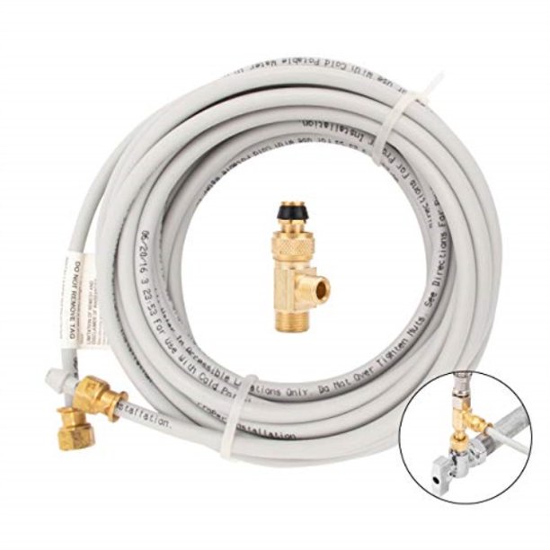 PEX Ice Maker Installation Kit 25 Feet of Tubing For Appliance Water