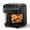 Black, variant on KNDKO 8-in-1 High Glass Air Fryer, Roast, Reheat, Dehydrate & Fries, PFAS-Free Non-Stick & Coating-Free, 4.5QT Compact Design, 400°F Max Temp with View Window & Dishwasher Safe Parts