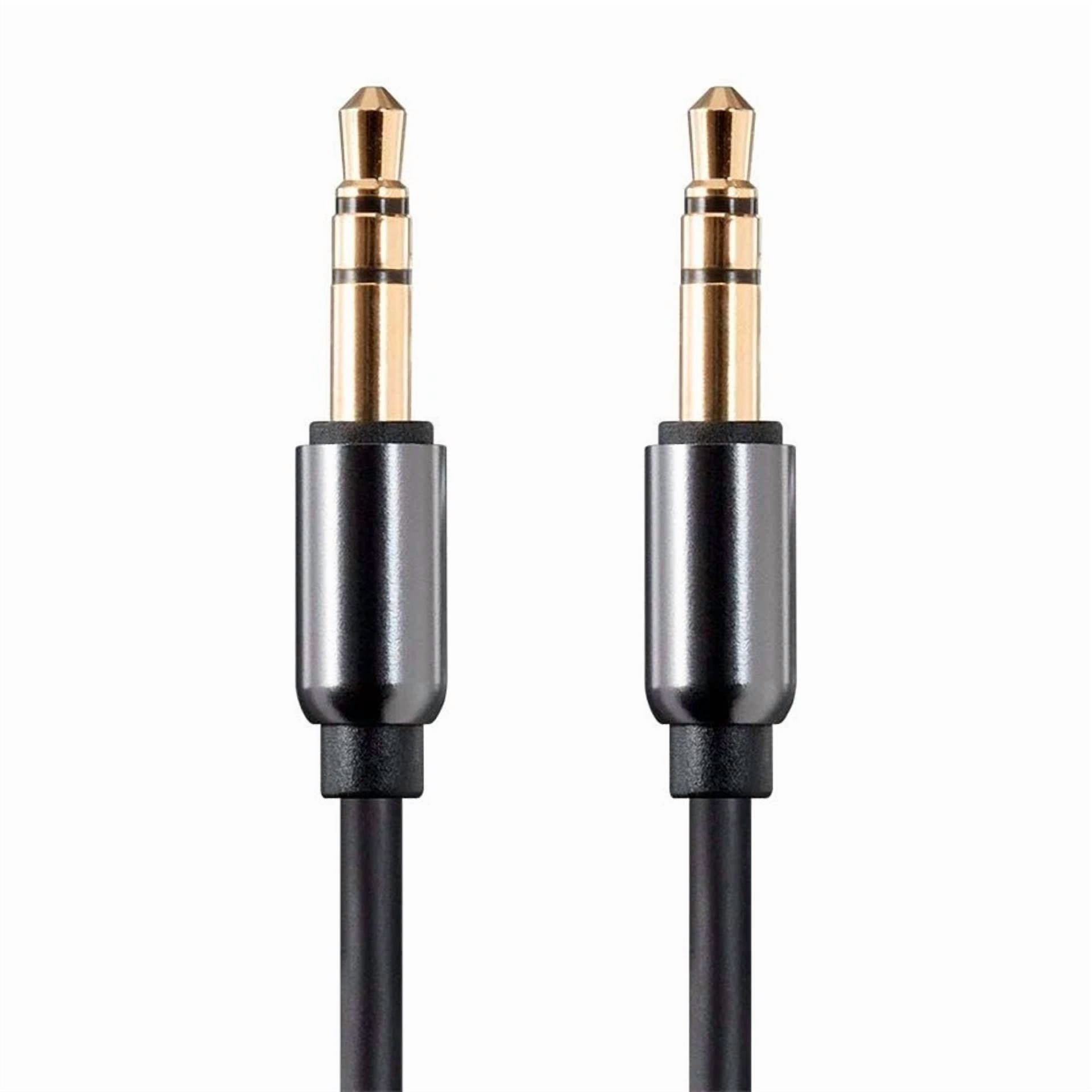 BUTTERFLY- 1Ft 3.5Mm 1/8" Trs Stereo Male To Male Aux Auxiliary Audio Cable Cord Gold