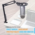 thumbnail image 3 of Shock Mount YOUSHARES Blue Yeti con parabrisas de espuma, 3 of 7