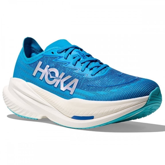 Hoka Men's Mach X 2 Running Shoes, Skyward Blue/Electric Cobalt, US 10 Medium