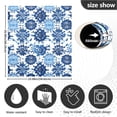 thumbnail image 6 of Dailycode Dishwasher Magnet Cover Magnetic Fridge Door Cover Home Kitchen Decor, Indigo Tie Dye, 23"x 26", 6 of 6
