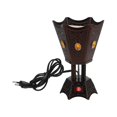 thumbnail image 3 of Plug In Censer Burner Metal Electric Incense Burning Relaxing Copper 6.7×4.5×4.5in Home Use 1Set, 3 of 5