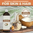 thumbnail image 2 of Viva Naturals Organic Fractionated Coconut Oil, 16oz, 2 of 7