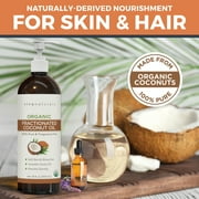 Viva Naturals Organic Fractionated Coconut Oil, 16oz