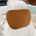 thumbnail image 1 of Almohada para el cuello del coche Almohada para reposacabezas del coche Universal, Ergonómica, Accesorios para viajes de conducción para automóviles Marrón claro, 1 of 8