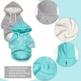 thumbnail image 3 of 2Pcs Dog Hooded Sweaters & Jackets - Soft Dog Clothes Hoodie for Small/Medium/Large Dogs & Cats | All-Season Comfort & Fit, Stylish Pet Shirts Apparel & Accessories, 3 of 5