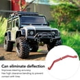 thumbnail image 5 of RC Steering Link Aluminum Alloy Upgrade Part RC Steering Tie Rod for 1/18 RC Car Red, 5 of 8