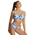 thumbnail image 6 of LYXSSBYX Bikini Swimsuits for Women Ladies Women's Sexy Bathing Suit Split Cow Pattern Printed Bikini Swimsuit, 6 of 8