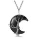 thumbnail image 1 of Moon Natural Stone Tree Of Life Necklace--style5-Model code 30769 style5, 1 of 5