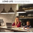 thumbnail image 6 of Luxrite A19 LED Dimmable Light Bulb 9W (60W Equivalent) 3000K Warm White, 800 Lumens, E26, 6 Packs, 6 of 7