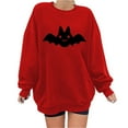 thumbnail image 1 of 2023 Sweat-Shirt Mode pour Femmes 50 % de Réduction Liquidation Mode Halloween Imprimé Blouse Ample à Manches Longues Col Rond Pull Décontracté, 1 of 4