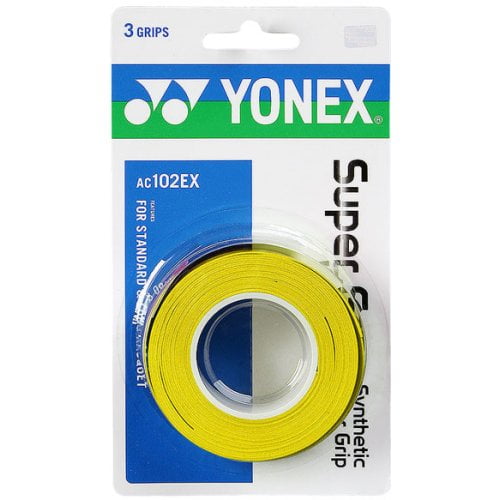 Yonex Super Grap Over Grips 12 Pack White in Resealable Pack Tennis & Badminton 