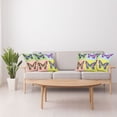 thumbnail image 4 of Ambesonne Butterfly Throw Pillow Cover 4 Pack, Pop Art Swallowtail, 20", Multicolor, 4 of 6