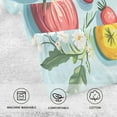 thumbnail image 5 of Yayeee 100% Cotton Hand Towels for Bathroom 16" x 28" Soft Absorbent Kitchen Towel, Yellow Tomatoes, 5 of 7