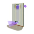 thumbnail image 2 of Ventilador De Transferencia De Habitación A Habitación Tjernlund As2 Aireshare Con Múltiples Velocidades 130 Cfm, 2 of 3