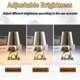 thumbnail image 2 of Bedside Touch Control Table Lamp, Thinker Golden Man Statue LED Table Lamp, USB Rechargeable, 3-Speed Dimmer, Home Living Room Office Decorative Table, 2 of 4