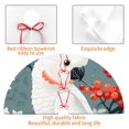 thumbnail image 4 of Yiaed Cockatoo Red Berries Print Christmas Tree Skirt , Tree SkirtsTree Mat for Christmas Winter Holiday Indoor Decorations-36", 4 of 7