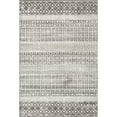 thumbnail image 2 of nuLOOM Kimberly Transitional Moroccan Banded Area Rug, 10' x 14', Grey, 2 of 2