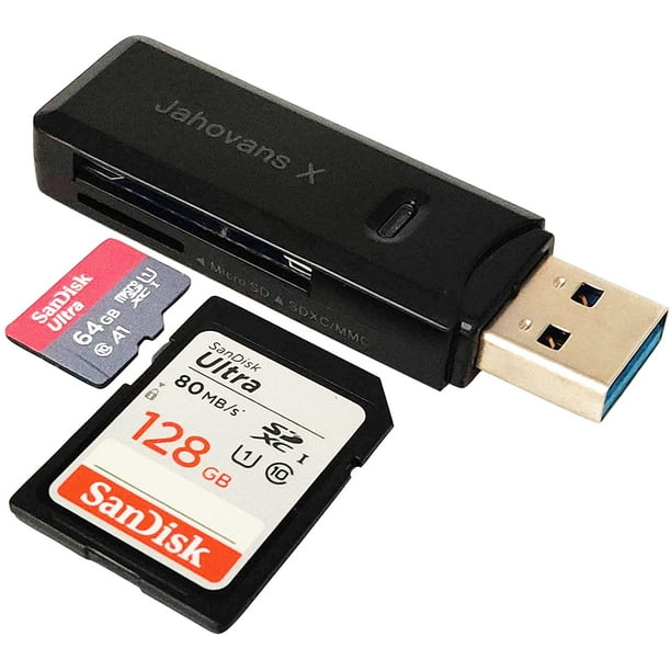 USB 3.0 SD Card Reader for PC, Laptop, Mac, Windows, Linux, Chrome
