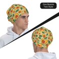 thumbnail image 6 of Fuzoiu Leaves Avocado Print Winter Beanie Hat for Men & Women,Warm Knit Cap,Women Windproof Watch Hat,Knit Warm Unisex Beanie, 6 of 7