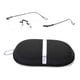 thumbnail image 3 of Gafas de Juego Yuyangstore Lentes Planas Transparentes Gris Oscuro, 3 of 8